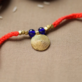  Tribal Dokra Craft Reusable Brass Rakhi 42 Online at iTokri.com 