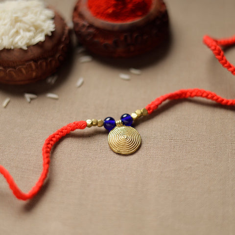  Tribal Dokra Craft Reusable Brass Rakhi 42 Online at iTokri.com 