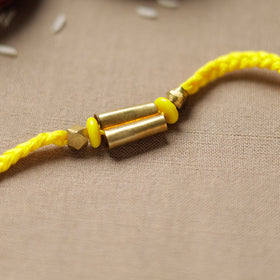  Tribal Dokra Craft Reusable Brass Rakhi 43 Online at iTokri.com 
