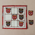  Tribal Hand Embroidered Jute Tic Tac Toe Game Online at iTokri.com 