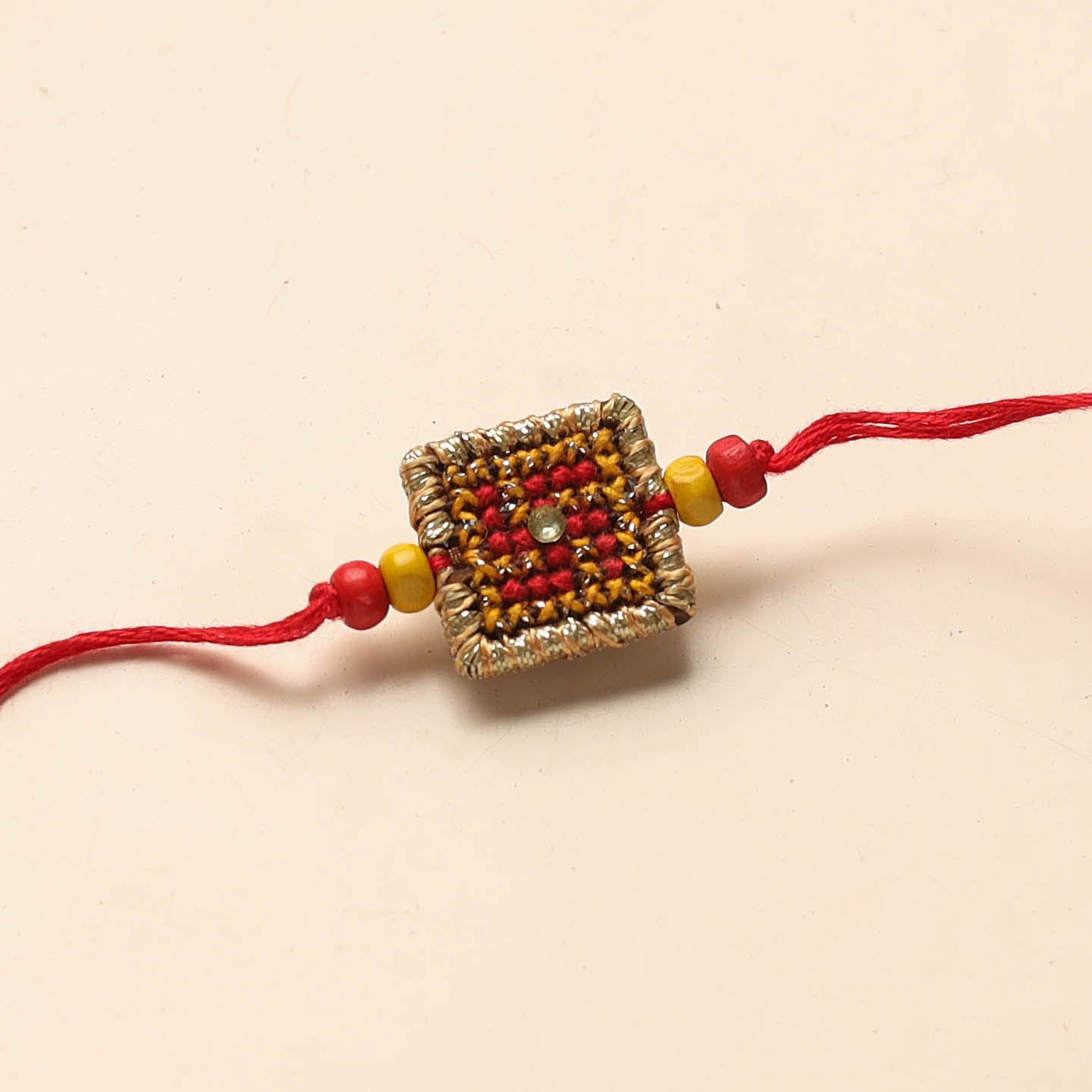 Tribal Hand Embroidered Rakhi
