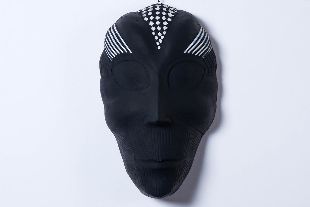  Traditional West Bengal Chhau Face Papier Mache 