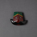  Tribal Mask - Rajasthani Handpainted Wooden Fridge Magnet Online in India  