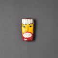  Tribal Mask - Rajasthani Handpainted Wooden Fridge Magnet Online in India  