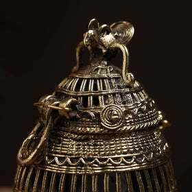  Tribal Odisha Dokra Handmade Coconut Jewelery Box Online at iTokri.com 