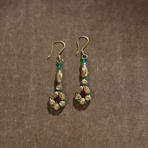 Buy Tribal Odisha Dokra Threadwork Earrings Online at iTokri.com