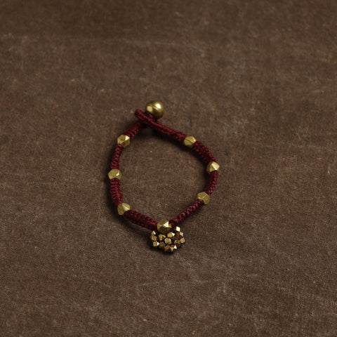 Tribal odisha dokra threadwork handmade bracelet 89