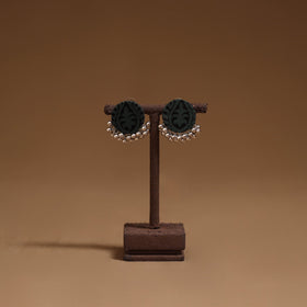 Trisha ghungroo work fabart handmade earrings - handcrafted