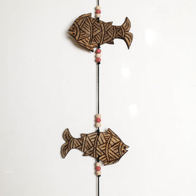  Tuma Craft Hand Carved Dried Bamboo Hanging 66 