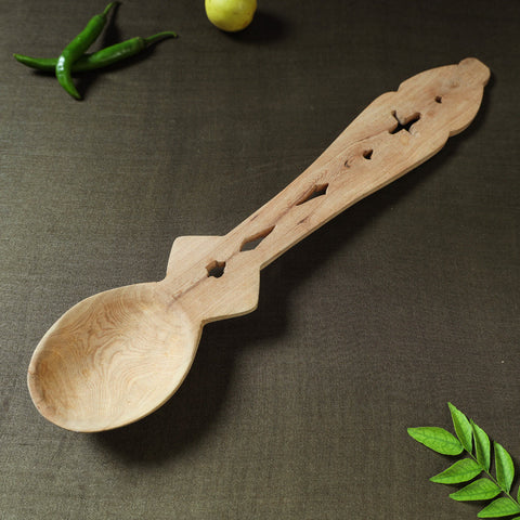 Buy Handmade Udayagiri Wooden Serving Spoon 