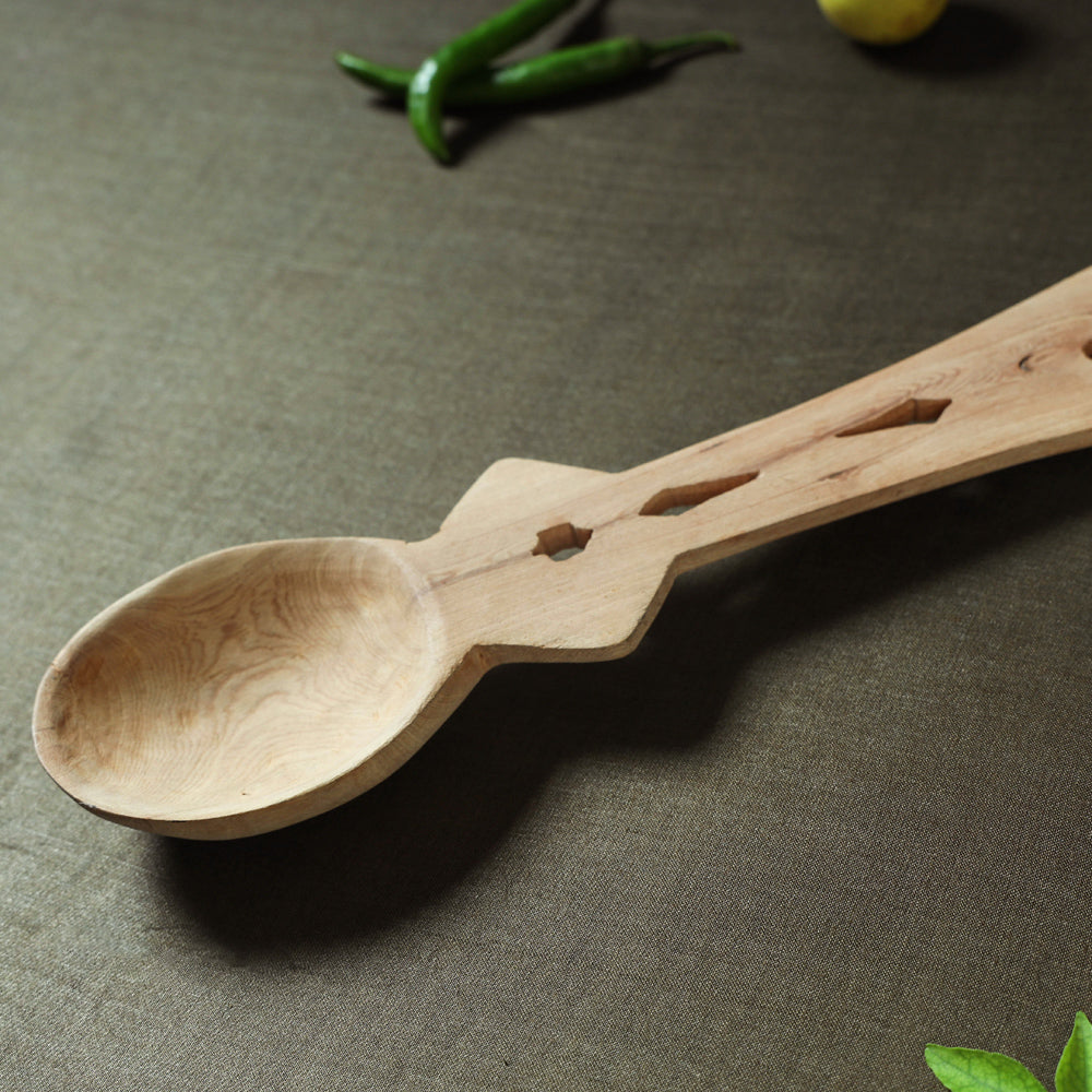 Buy Handmade Udayagiri Wooden Serving Spoon 