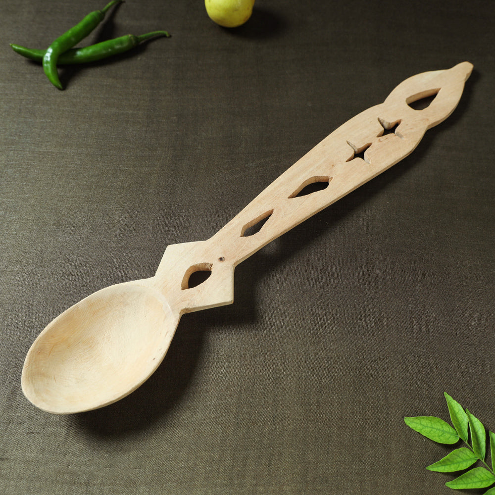 Buy Handmade Udayagiri Wooden Serving Spoon 