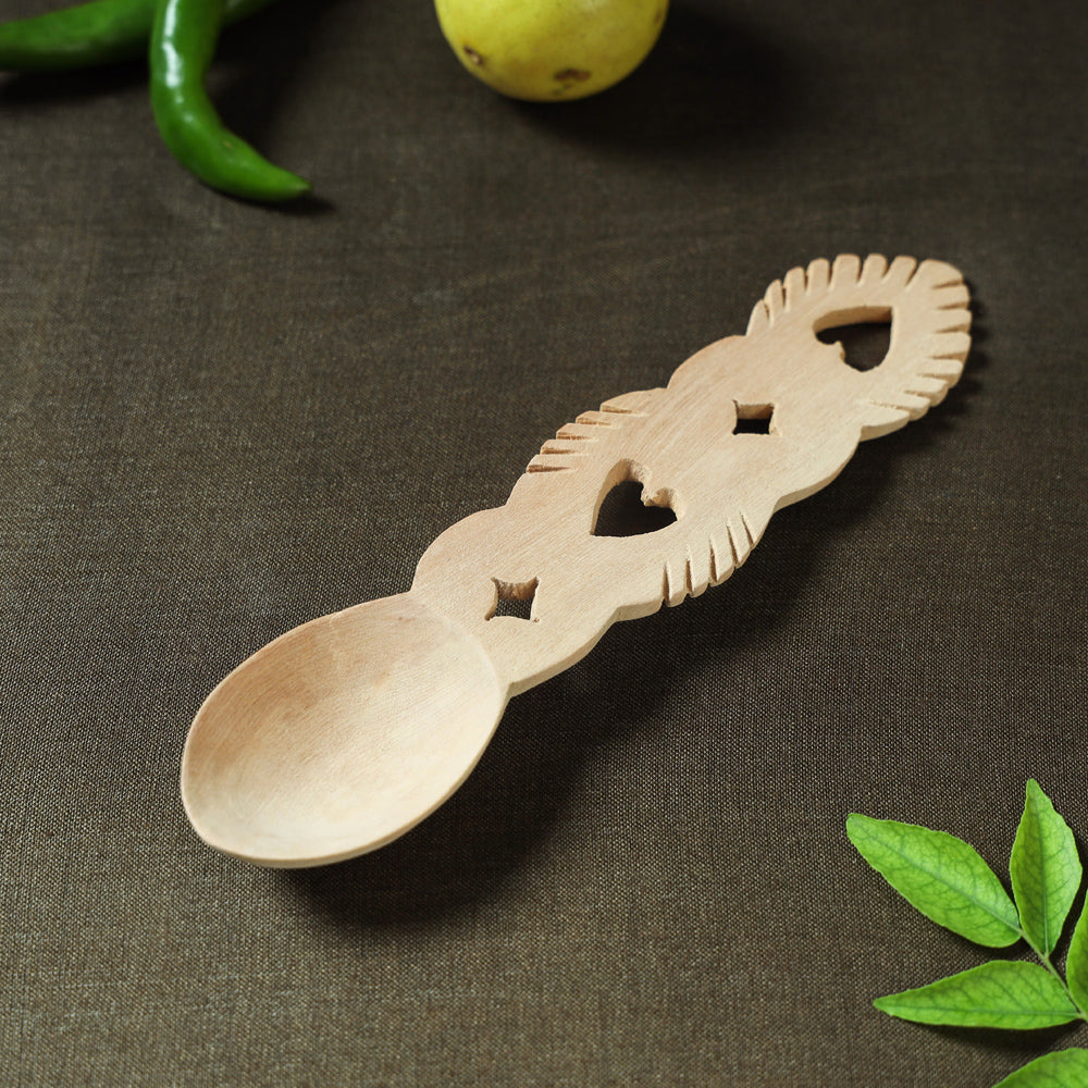 Buy Handmade Udayagiri Wooden Serving Spoon 