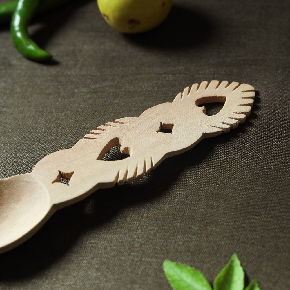 Buy Handmade Udayagiri Wooden Serving Spoon 