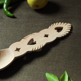 Buy Handmade Udayagiri Wooden Serving Spoon 