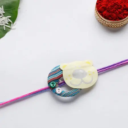 Handmade Bear Rakhi