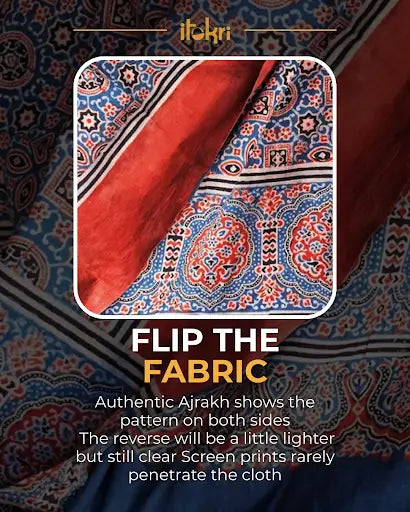 Real vs fake ajrakh: a simple identification guide