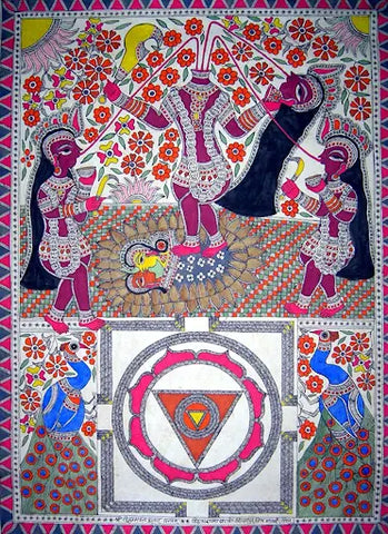 The madhubani painting heritage