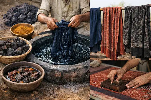Real vs fake ajrakh: a simple identification guide