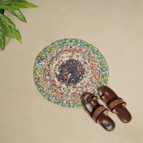  Gudri Hand Braided Recycled Door Mat Online in India