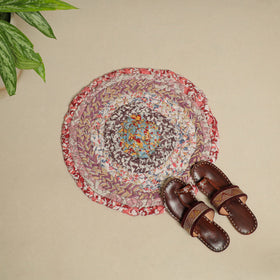  Gudri Hand Braided Recycled Door Mat Online in India