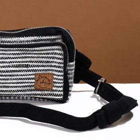  Upcycled Weave Handmade Fanny Pack Bag 