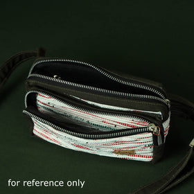  Upcycled Weave Handmade Fanny Pack Bag 