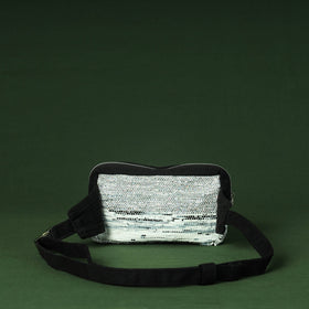  Upcycled Weave Handmade Fanny Pack Bag 