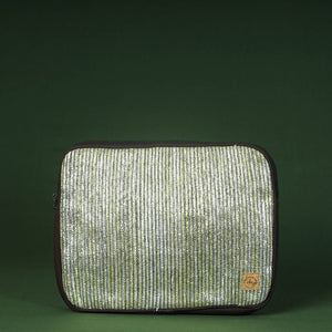  Upcycled Weave Handmade Laptop Sleeve 