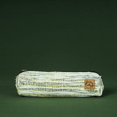  Upcycled Weave Handmade Pencil Pouch 