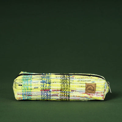 Upcycled Weave Handmade Pencil Pouch 