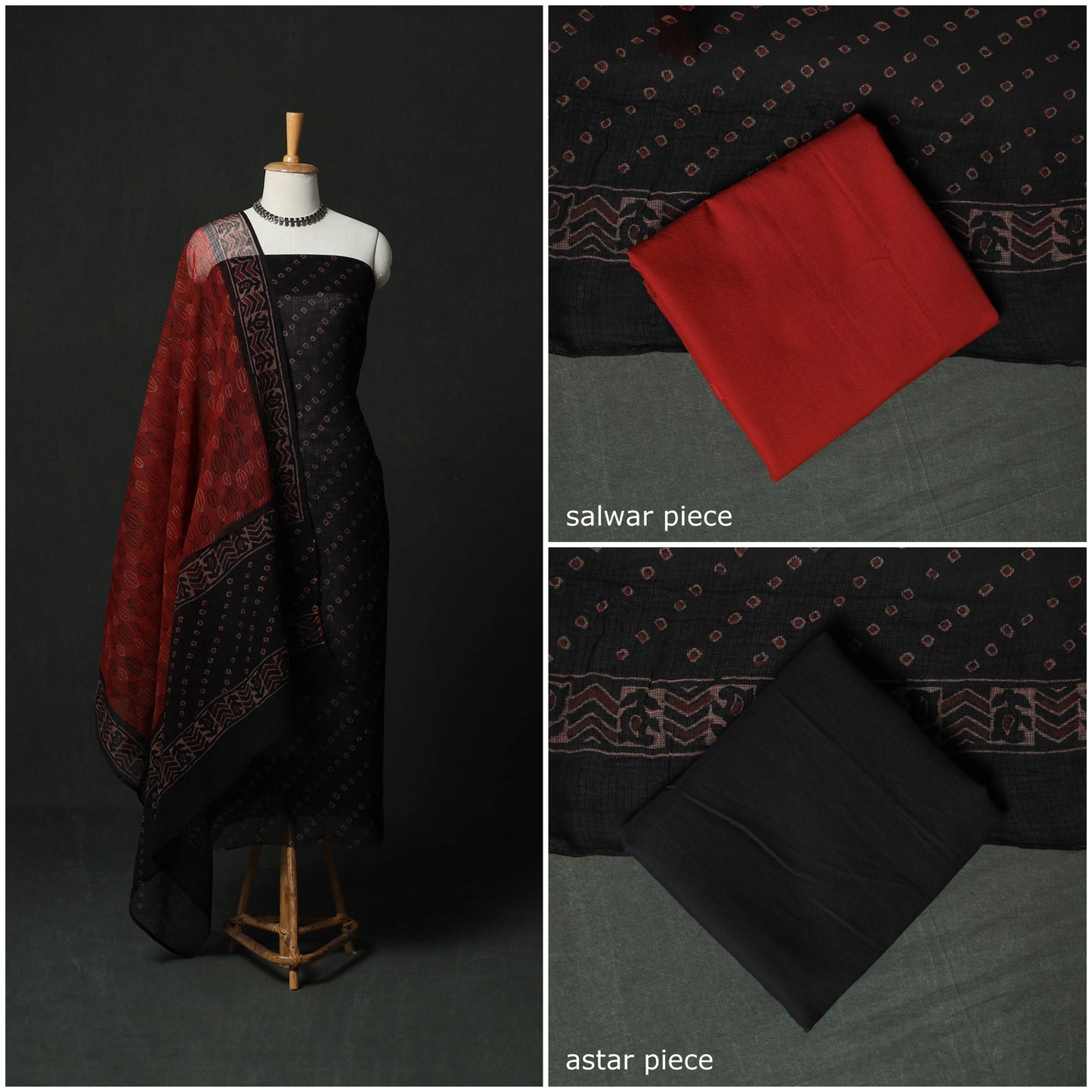 Vanaspati bagru hand block print kota doria cotton natural