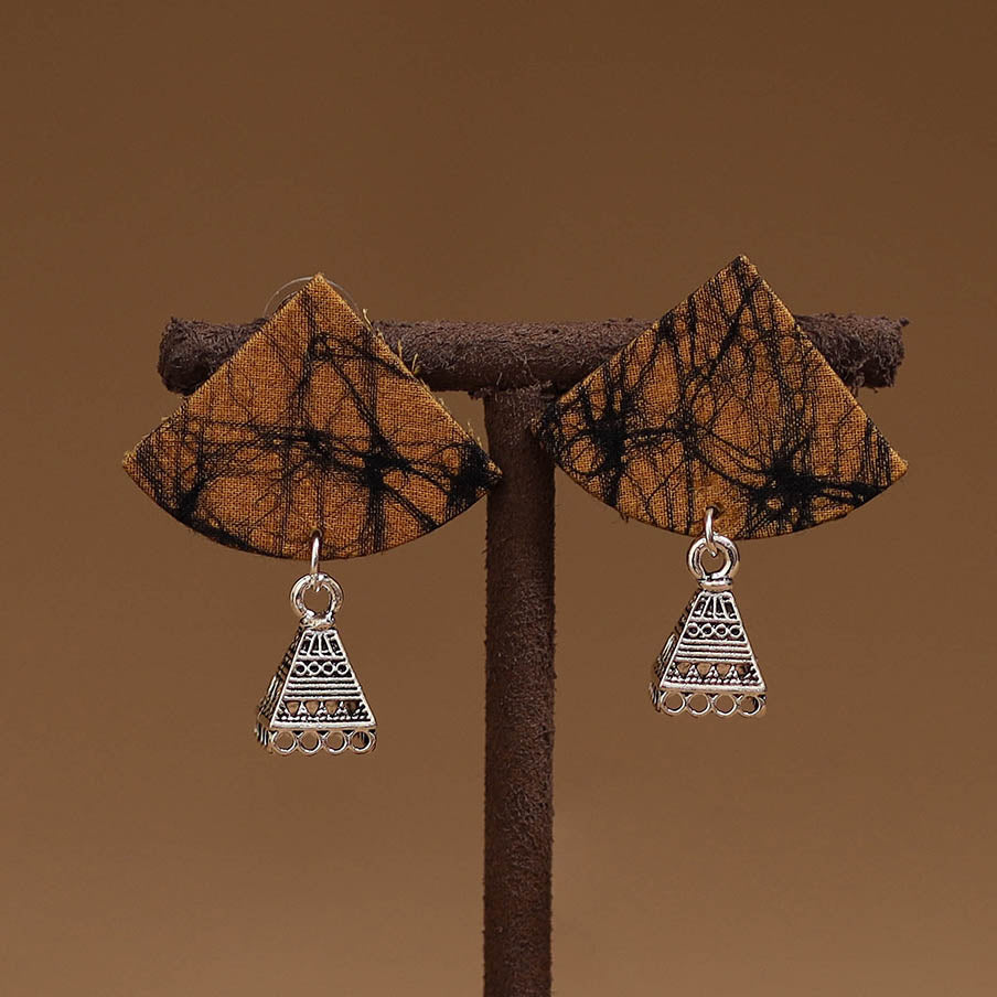 Vedika gs fabart handmade earrings - handcrafted