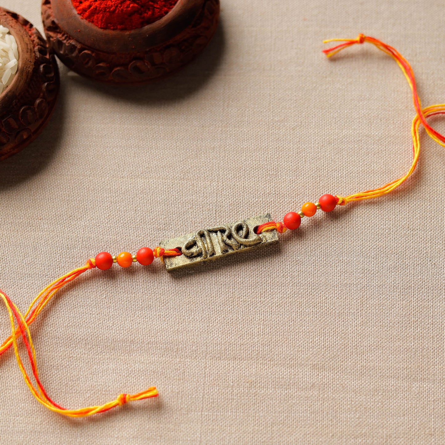  Veere - Beadwork Rakhi by Divine Guidance Creations 132 