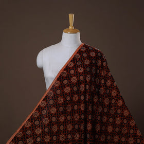 Velvet natural dyed fabric 01 - handcrafted