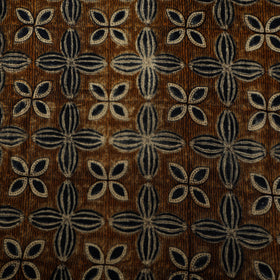 Velvet natural dyed fabric 02 - handcrafted