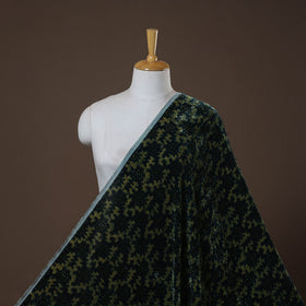 Velvet natural dyed fabric 04 - handcrafted