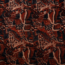 Velvet natural dyed fabric 06 - handcrafted