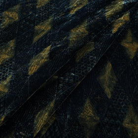 Velvet natural dyed fabric 07 - handcrafted
