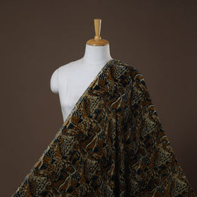 Velvet natural dyed fabric 09 - handcrafted