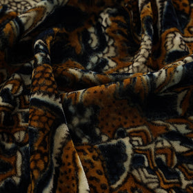 Velvet natural dyed fabric 09 - handcrafted