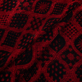 Velvet natural dyed fabric 10 - handcrafted