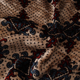 Velvet natural dyed hand fabric 01 - handcrafted