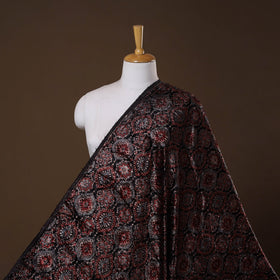 Velvet natural dyed hand fabric 02 - handcrafted