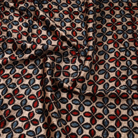 Velvet natural dyed hand fabric 06 - handcrafted