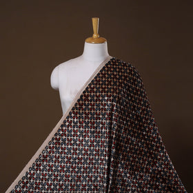 Velvet natural dyed hand fabric 06 - handcrafted