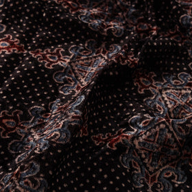 Velvet natural dyed hand fabric 07 - handcrafted