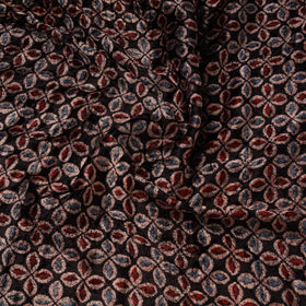 Velvet natural dyed hand fabric 08 - handcrafted