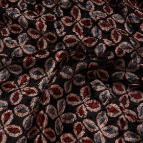 Velvet natural dyed hand fabric 08 - handcrafted