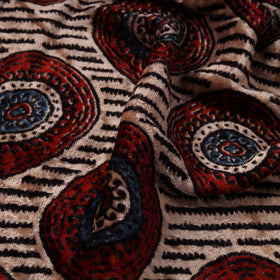 Velvet natural dyed hand fabric 12 - handcrafted